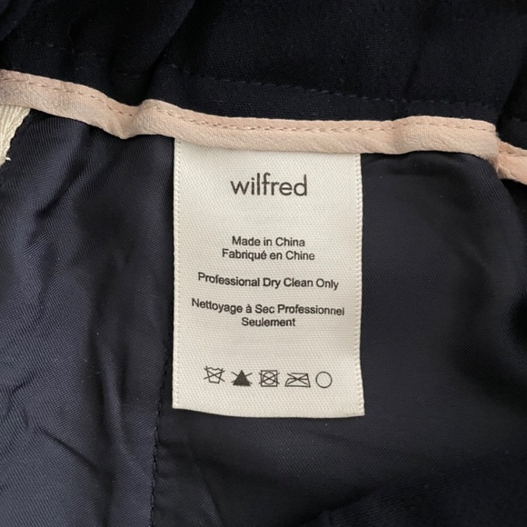 Aritzia Conan Pant, Size 0, Navy - Picture 3 of 4